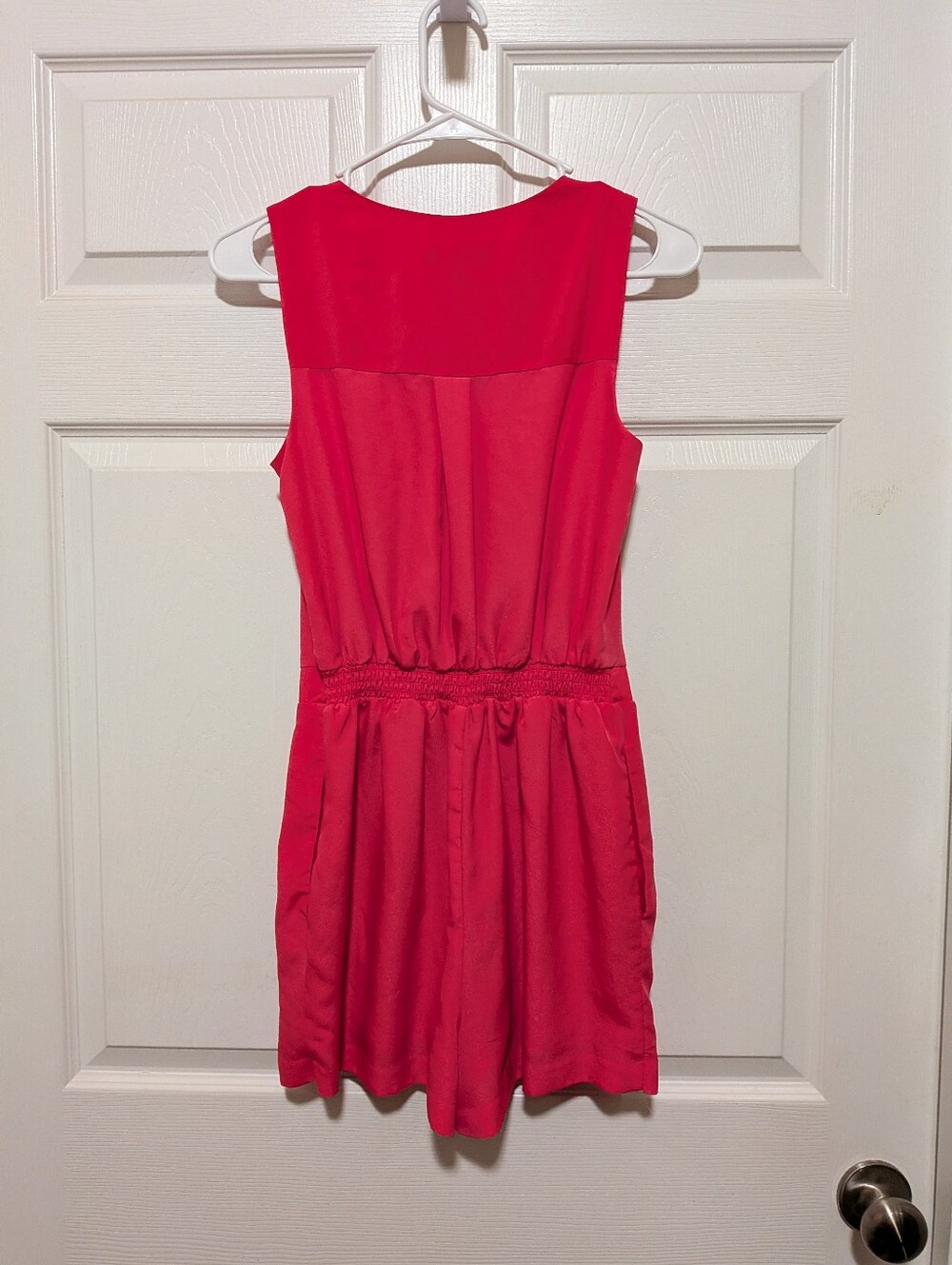 Express Pink Ruffle Romper 2 - Picture 6 of 12